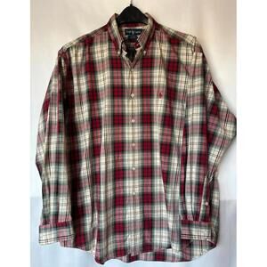 Ralph Lauren Blake Plaid Button-Down Shirt XL